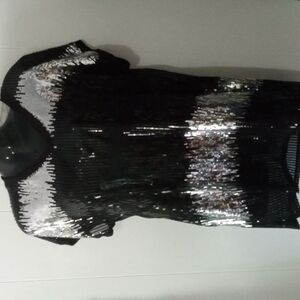 Inc sequin top Size OX
